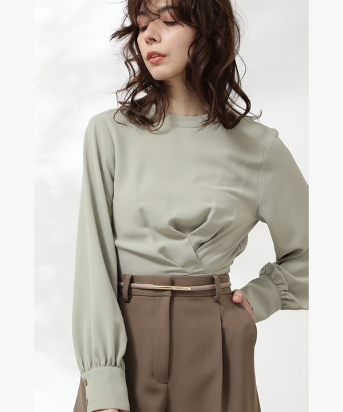 N.(N. Natural Beauty Basic)(エヌエヌナチュラルビューティーベーシック)の「【追加生産】スライドメタルベルト(ベルト・レディース・ブラック/ベージュ・FREE)」の5枚目の写真