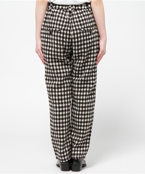 mystic（ミスティック）の「ウールチェック9分丈パンツ（その他パンツ・レディース・ブラック/チャコールグレー・ﾌﾘ-）」の9枚目の写真