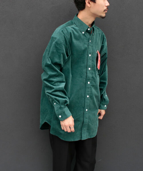 FREDY MAC（フレディーマック）の「【FREDYMAC "SUNDAY TOOLS WEAR"】ペンシルコール オーバーシャツ（シャツ/ブラウス・メンズ・ダークグリーン/パープル/オレンジ/キナリ・MEDIUM/LARGE）」の15枚目の写真