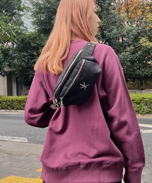 UNKNOWN/アンノウン NYLON DAGGER BAG / UNKNOWN ボディーバッグ ウエストポーチ スタッズ
