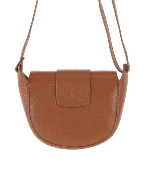 LAGUNAMOON（ラグナムーン）の「【AULENTTI】ラウンドフラップバッグ（ショルダーバッグ・レディース・ブラック/キャメル・FREE）」の10枚目の写真