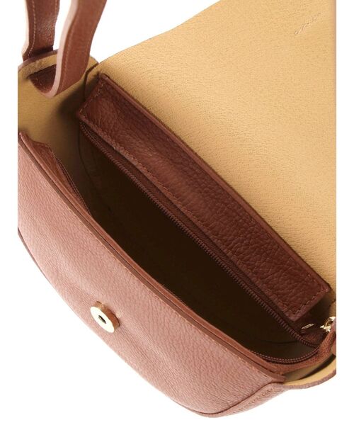 LAGUNAMOON（ラグナムーン）の「【AULENTTI】ラウンドフラップバッグ（ショルダーバッグ・レディース・ブラック/キャメル・FREE）」の12枚目の写真