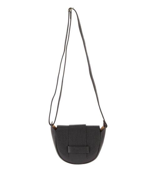 LAGUNAMOON（ラグナムーン）の「【AULENTTI】ラウンドフラップバッグ（ショルダーバッグ・レディース・ブラック/キャメル・FREE）」の15枚目の写真