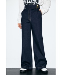 MOUSSY | M BUTTON HW FLARE パンツ(デニムパンツ)