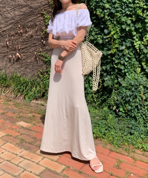 Didot.showroom（ディドット ショールーム）の「wood beads square bag（トートバッグ・レディース・アイボリー・FREE）」の11枚目の写真