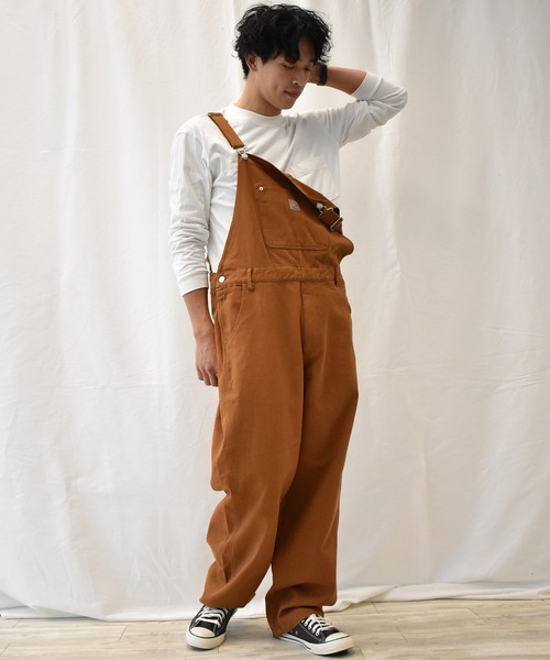 Mark Gonzales(マーク・ゴンザレス)の「<Mark Gonzales/マークゴンザレス >コットンツイルオーバーオール(サロペット/オーバーオール・メンズ・オフホワイト/ブラウン/ブラック・M/S/L/XL)」の16枚目の写真