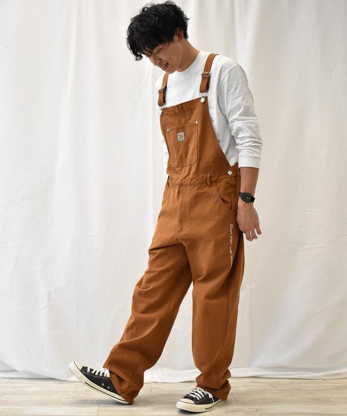 Mark Gonzales(マーク・ゴンザレス)の「<Mark Gonzales/マークゴンザレス >コットンツイルオーバーオール(サロペット/オーバーオール・メンズ・オフホワイト/ブラウン/ブラック・M/S/L/XL)」の18枚目の写真