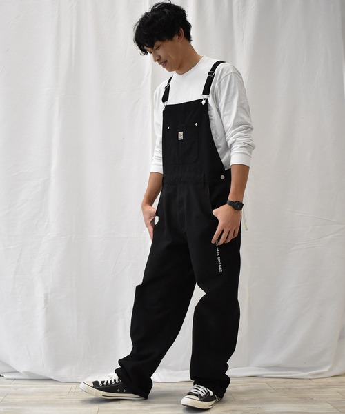 Mark Gonzales(マーク・ゴンザレス)の「<Mark Gonzales/マークゴンザレス >コットンツイルオーバーオール(サロペット/オーバーオール・メンズ・オフホワイト/ブラウン/ブラック・M/S/L/XL)」の9枚目の写真