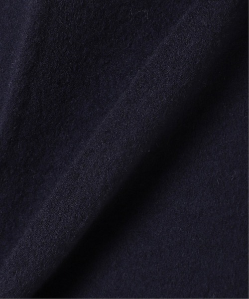 IENA（イエナ）の「SUPER160 Wフェイスショートコート◆（ノーカラーコート・レディース・ネイビー/ライトイエロー/ナチュラル・36/38）」の19枚目の写真