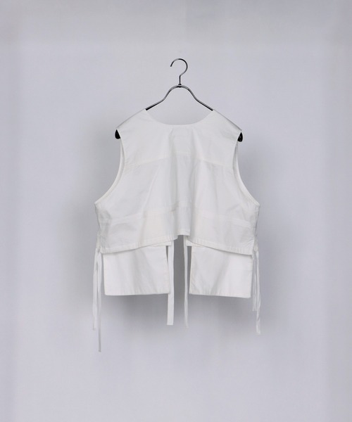 AIMNAIM（エイムネイム）の「CARGO VEST（ベスト・メンズ・オフホワイト/カーキ/ロイヤルブルー・MEDIUM/LARGE）」の13枚目の写真