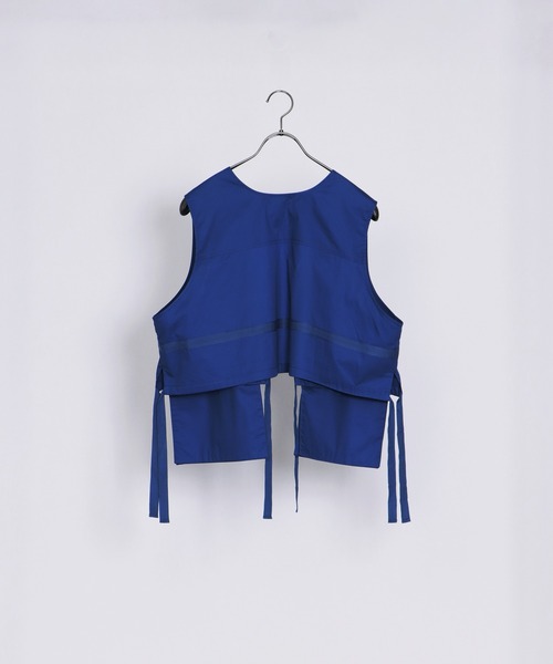 AIMNAIM（エイムネイム）の「CARGO VEST（ベスト・メンズ・オフホワイト/カーキ/ロイヤルブルー・MEDIUM/LARGE）」の19枚目の写真