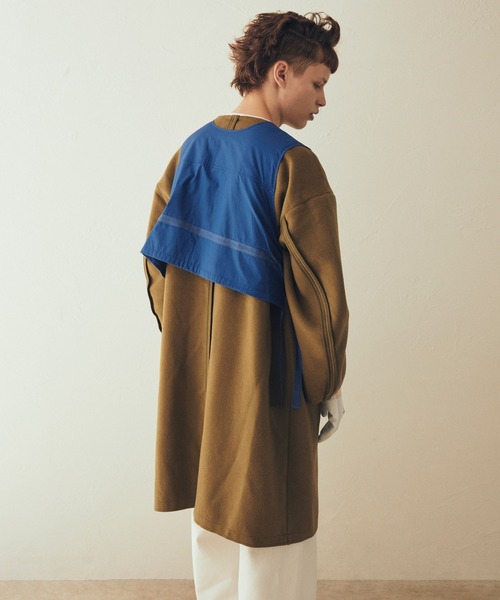 AIMNAIM（エイムネイム）の「CARGO VEST（ベスト・メンズ・オフホワイト/カーキ/ロイヤルブルー・MEDIUM/LARGE）」の10枚目の写真