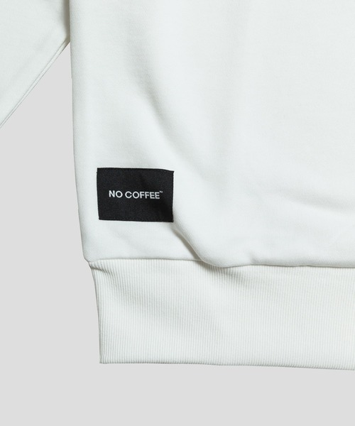 NO COFFEE(ノーコーヒー)の「アーチロゴ クルーネックスウェット(Tシャツ/カットソー・メンズ・ホワイト/ブラック・X-LARGE/MEDIUM/LARGE)」の4枚目の写真