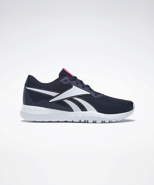 Reebok(リーボック)の「フレクサゴン エナジー 3 / Flexagon Energy 3 Shoes(スニーカー・レディース・ブラック×ホワイト/ネイビー/ダークグレー・22.5cm/23.5cm/24.5cm/25.5cm/23.0cm/24.0cm/25.0cm/26.0cm/22.0cm)」の3枚目の写真