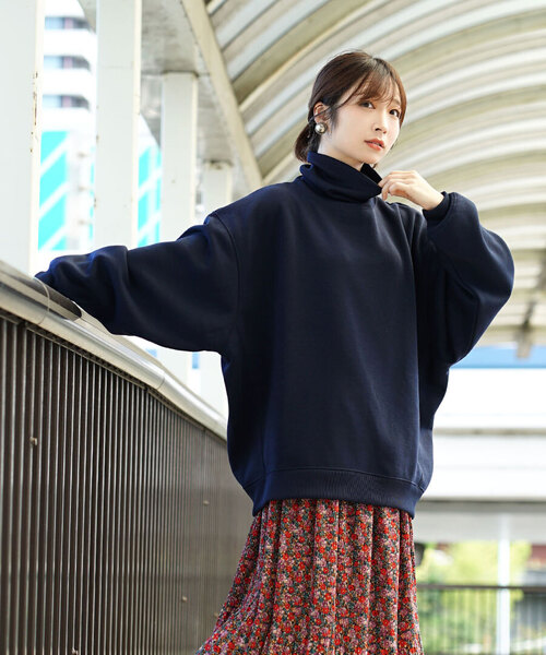 早く乾くあったか裏起毛】速乾裏起毛 ボリュームスウェット