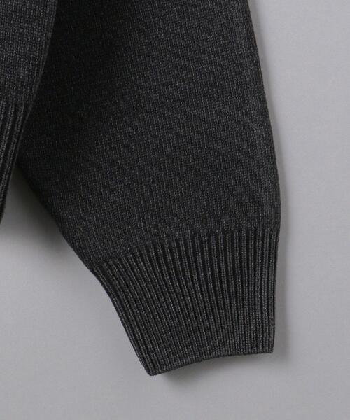 AURALEE（オーラリー）の「＜AURALEE（オーラリー）＞ ストーンウォッシュド クルーネック ニット■■■（ニット/セーター・メンズ・ブラック・4/3/5）」の4枚目の写真