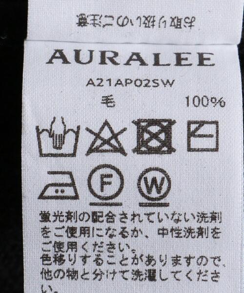AURALEE（オーラリー）の「＜AURALEE（オーラリー）＞ ストーンウォッシュド クルーネック ニット■■■（ニット/セーター・メンズ・ブラック・4/3/5）」の7枚目の写真
