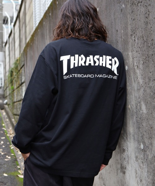 ブランド古着 長袖tシャツ Tシャツ カットソー Thrasher スラッシャー のファッション通販 Zozoused