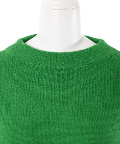 Narcissus（ナルシス）の「【SINN】Narcissusオリジナル　カットオフニット（ニット/セーター・レディース・ホワイト/ブラック/グリーン・FREE）」の8枚目の写真