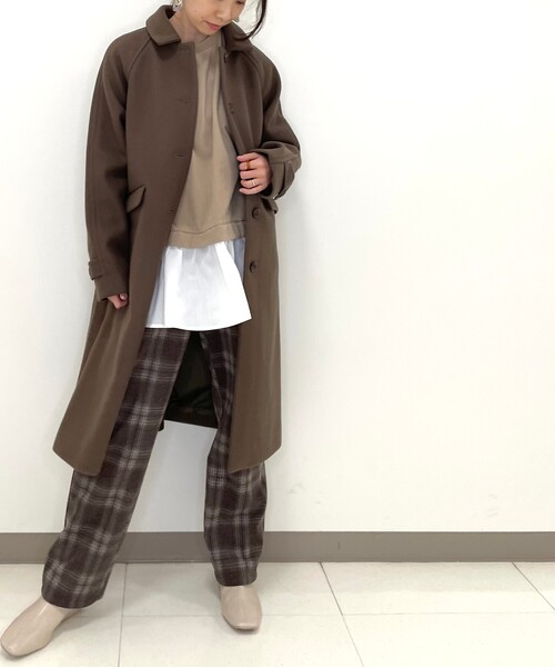 DRESKIP(ドレスキップ)の「◆ベルト付チェックストレ-トパンツ(その他パンツ・レディース・ブラック/ダークブラウン/ライトベージュ・02/03/04)」の18枚目の写真