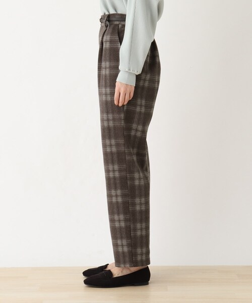 DRESKIP(ドレスキップ)の「◆ベルト付チェックストレ-トパンツ(その他パンツ・レディース・ブラック/ダークブラウン/ライトベージュ・02/03/04)」の21枚目の写真