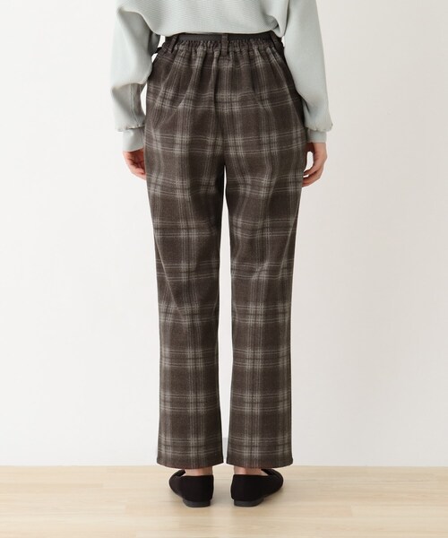 DRESKIP(ドレスキップ)の「◆ベルト付チェックストレ-トパンツ(その他パンツ・レディース・ブラック/ダークブラウン/ライトベージュ・02/03/04)」の22枚目の写真
