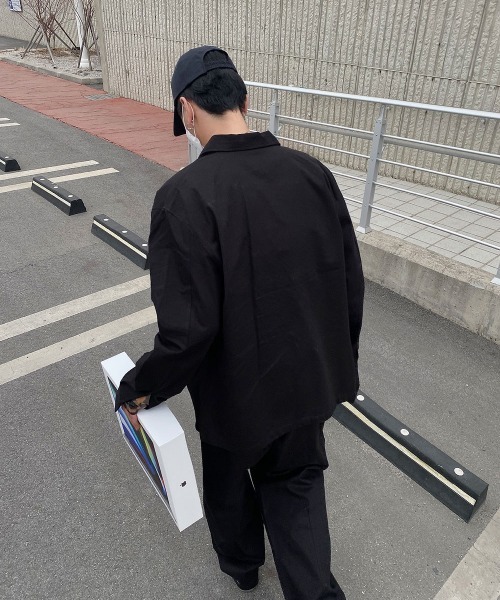 HOLY IN CODE（ホーリーインコード）の「HOLY IN CODE 繧ｳ繝・ヨ繝ｳ繝医Λ繝・き繝ｼ繧ｸ繝｣繧ｱ繝・ヨ（ブルゾン・メンズ・ブラック/アイボリー・FREE）」の16枚目の写真