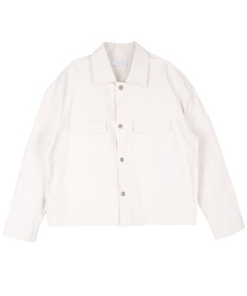 HOLY IN CODE（ホーリーインコード）の「HOLY IN CODE 繧ｳ繝・ヨ繝ｳ繝医Λ繝・き繝ｼ繧ｸ繝｣繧ｱ繝・ヨ（ブルゾン・メンズ・ブラック/アイボリー・FREE）」の18枚目の写真