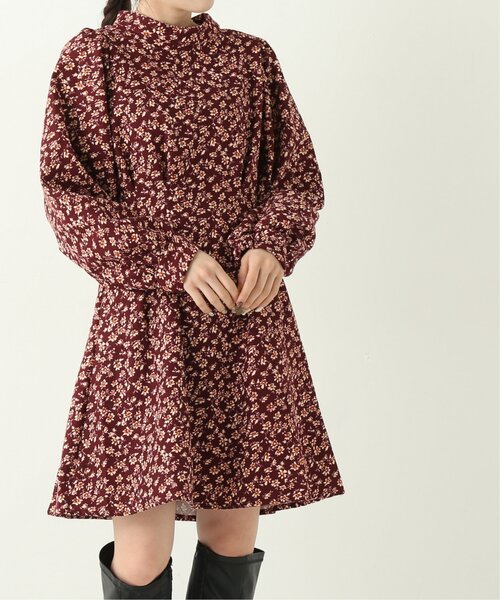 セール 花柄ウエストタックミニワンピース ワンピース Ray Cassin レイカズン のファッション通販 Zozotown