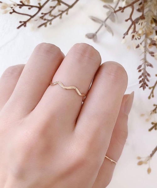 fing.（フィング）の「dream クラフトリング（リング・レディース・ゴールド/ピンクゴールド/シルバー・3号/15号/7号/13号/5号/9号/11号）」の8枚目の写真