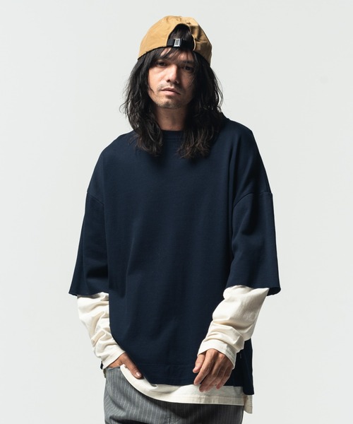 【未使用品】 FACETASM　フェイク レイヤード カットソー　サーマル glamb（グラム）の「Oversized Fake Layered CS / オーバー
