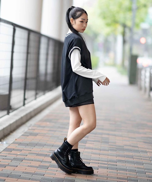 X- girl ベスト X-girl ダウンベスト X-girl（エックスガール）の