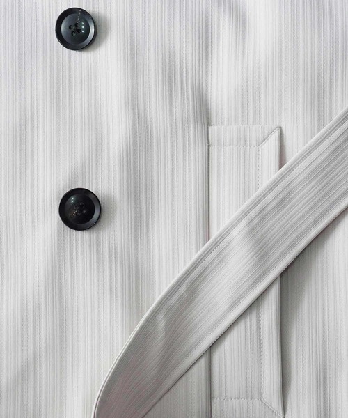 SHAREEF（シャリーフ）の「SLEEVE LESS COAT（チェスターコート・メンズ・ホワイト系その他/ブラック・1/2）」の13枚目の写真