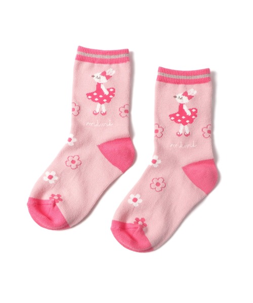 日本製 Mimiちゃん Cocoちゃんクルー丈ソックス 11 13 19 21cm ソックス 靴下 Kp Deco ケーピーデコ のファッション通販 Zozotown