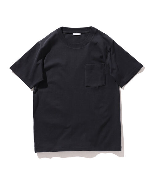 BEAMS LIGHTS(ビームスライツ)の「【WEB限定】BEAMS LIGHTS / ギザコットン スプレンダーツイスト スリム クルー Tシャツ(Tシャツ/カットソー・メンズ・ホワイト/チャコールグレー/ネイビー・SMALL/MEDIUM/LARGE/X-LARGE)」の1枚目の写真