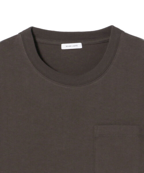 BEAMS LIGHTS(ビームスライツ)の「【WEB限定】BEAMS LIGHTS / ギザコットン スプレンダーツイスト スリム クルー Tシャツ(Tシャツ/カットソー・メンズ・ホワイト/チャコールグレー/ネイビー・SMALL/MEDIUM/LARGE/X-LARGE)」の11枚目の写真