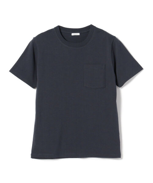 BEAMS LIGHTS(ビームスライツ)の「【WEB限定】BEAMS LIGHTS / ギザコットン スプレンダーツイスト スリム クルー Tシャツ(Tシャツ/カットソー・メンズ・ホワイト/チャコールグレー/ネイビー・SMALL/MEDIUM/LARGE/X-LARGE)」の8枚目の写真