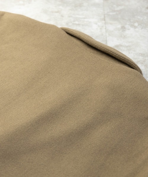 NYLAUS(ナイラス)の「フェイクウール ワイドテーラードジャケット(テーラードジャケット・メンズ・ブラック/オートミール/パープル系/ベージュ系・M/L/LL)」の7枚目の写真