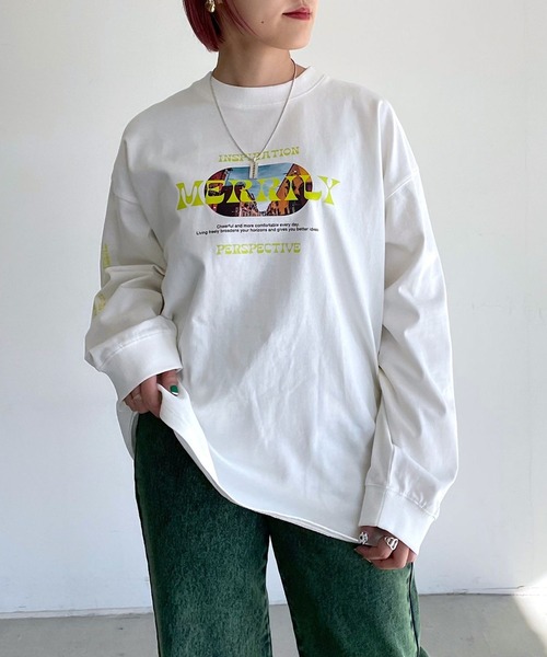 PAGEBOY（ページボーイ）の「メキシカンアートロンT（Tシャツ/カットソー・レディース・ブラック/オフホワイト・FREE）」の2枚目の写真