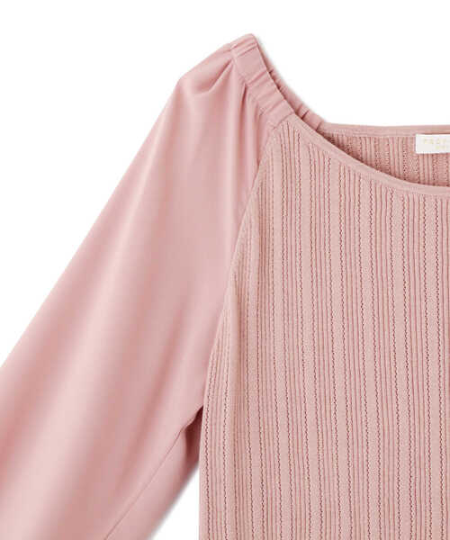 PROPORTION BODY DRESSING（プロポーションボディドレッシング）の「異素材ボリュームスリーブニット / 1212170109（ニット/セーター・レディース・ホワイト/ピンク/イエロー・FREE）」の21枚目の写真