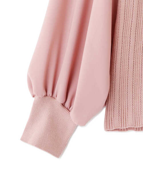 PROPORTION BODY DRESSING（プロポーションボディドレッシング）の「異素材ボリュームスリーブニット / 1212170109（ニット/セーター・レディース・ホワイト/ピンク/イエロー・FREE）」の22枚目の写真