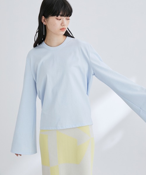 ADAM ET ROPE'（アダムエロペ）の「ラッパスリーブロンT（Tシャツ