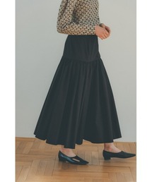 CLANE | GATHER TIERED MAXI SKIRT(スカート)