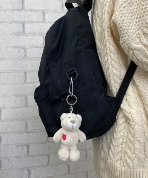 nici(ニキ)の「NICI/キーリング ラブベア ホワイト 10cm(キーホルダー・レディース・オフホワイト・ONE SIZE)」の5枚目の写真