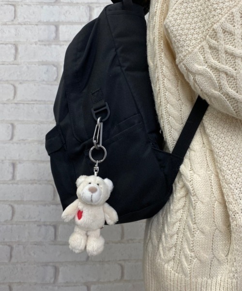 nici(ニキ)の「NICI/キーリング ラブベア ホワイト 10cm(キーホルダー・レディース・オフホワイト・ONE SIZE)」の6枚目の写真