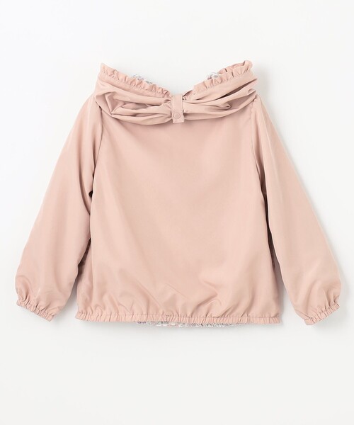 ANY(エニィ)の「リバーシブルフリルブルゾン(ブルゾン・キッズ・ライトグリーン系/ライラック系/ピンク系・110/120/100/130)」の11枚目の写真