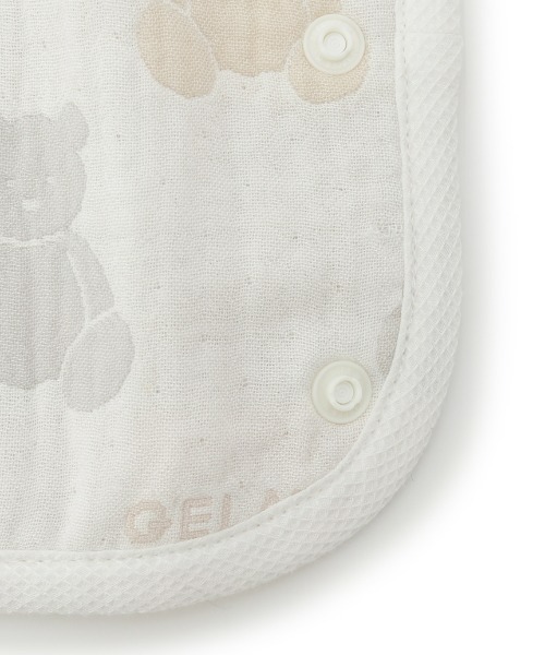 gelato pique（ジェラートピケ）の「【BABY】ベア3重ガーゼサッキングパッド（抱っこ紐/ベルトカバー/スリング・キッズ・その他・FREE）」の5枚目の写真