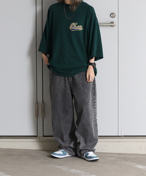 ILL'S（イルズ）の「ILL'S / イルズ ケミカルウォッシュワイドバギーパンツ（デニムパンツ・メンズ・ブルー/ブラック/ブルー系その他/ブラック系その他・L/M）」の16枚目の写真