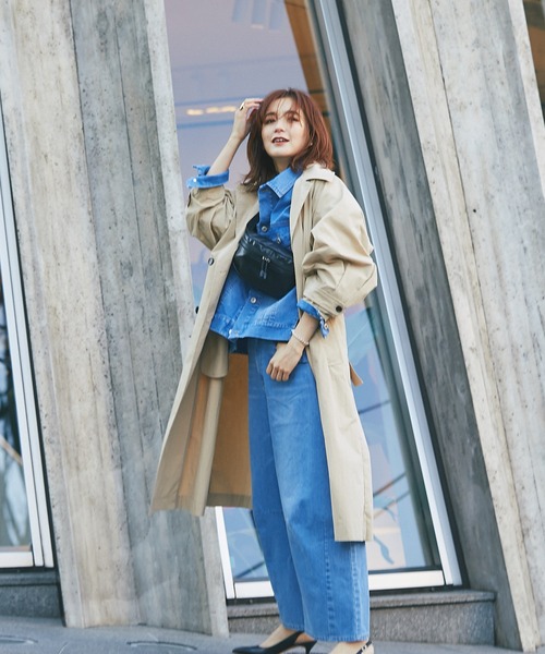 RIVE DROITE（リヴドロワ）の「R.good/アールドットグッド　クロスボディバッグ（ボディバッグ/ウエストポーチ・レディース・ブラック/サンドベージュ・FREE）」の4枚目の写真