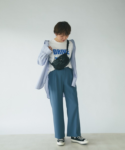 RIVE DROITE（リヴドロワ）の「R.good/アールドットグッド　クロスボディバッグ（ボディバッグ/ウエストポーチ・レディース・ブラック/サンドベージュ・FREE）」の20枚目の写真